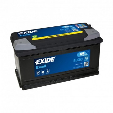 EXIDE EXCELL 95Ah 800A R+